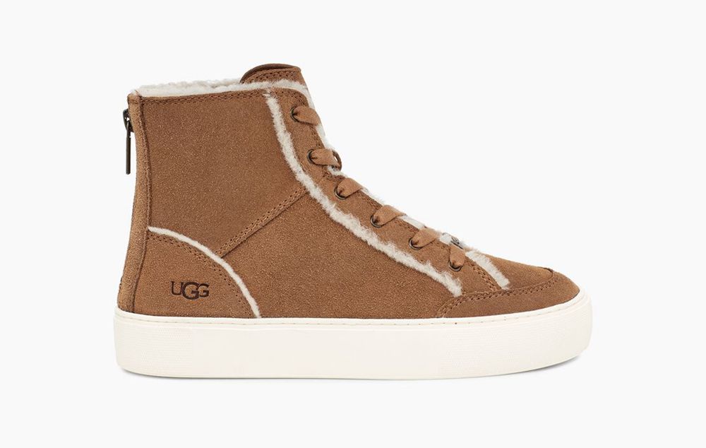 Ugg Sneaker Womens - Ugg Nuray Brown - 983FYJAUT